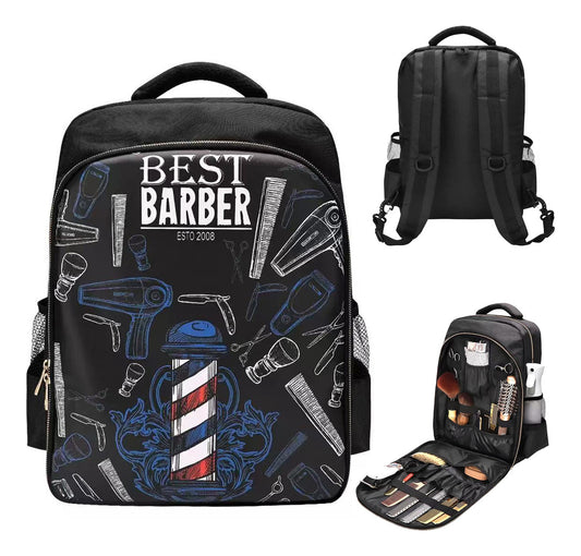 Mochila Organizadora Para Tijeras Maquina Barbero Portátil