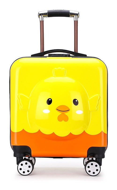 Mochila Maleta De Pollito Para Niños - Colores Variados