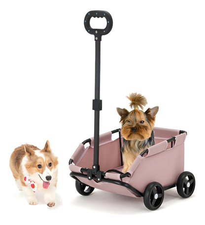 Coche Transporte Gato Perro Plegable Mascota Cómodo Aventura