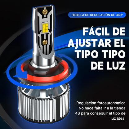 Luces Para Auto S9 Ampolleta Led 24000lm Por H3 H4 H7 H11