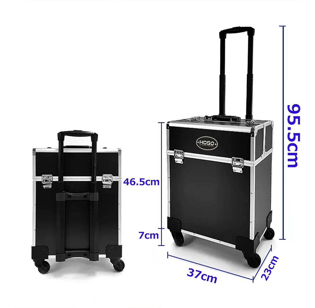 Maleta De Maquillaje Con Ruedas Caja Almacenaje Multiuso
