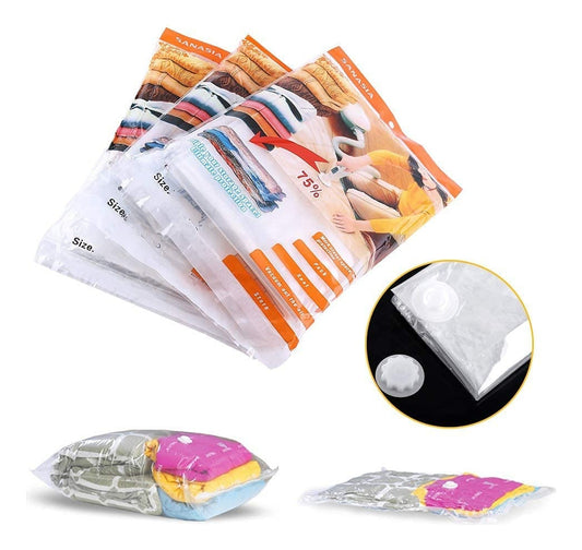 Bolsa De Ropa Al Vacio Para Comprimir Prendas Ropa 70x110 Cm