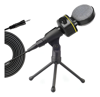 Micrófono Condensador Yanmai Cardioide Sf930 Para Podcast Y Streaming Negro