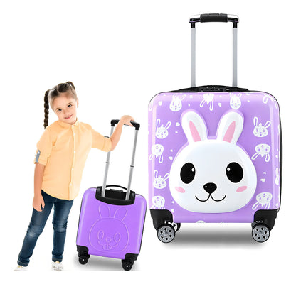 Mochila Maleta De Pollito Para Niños - Colores Variados Color Lila
