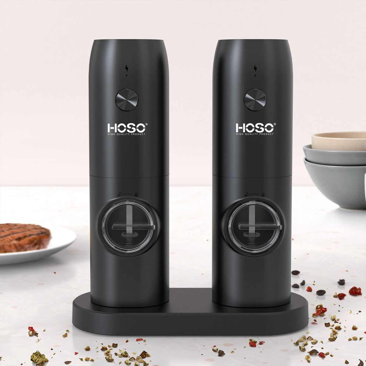 Hoso Molino Moledor Eléctrico Choclo Maiz Cafe Cereal Arroz Negro