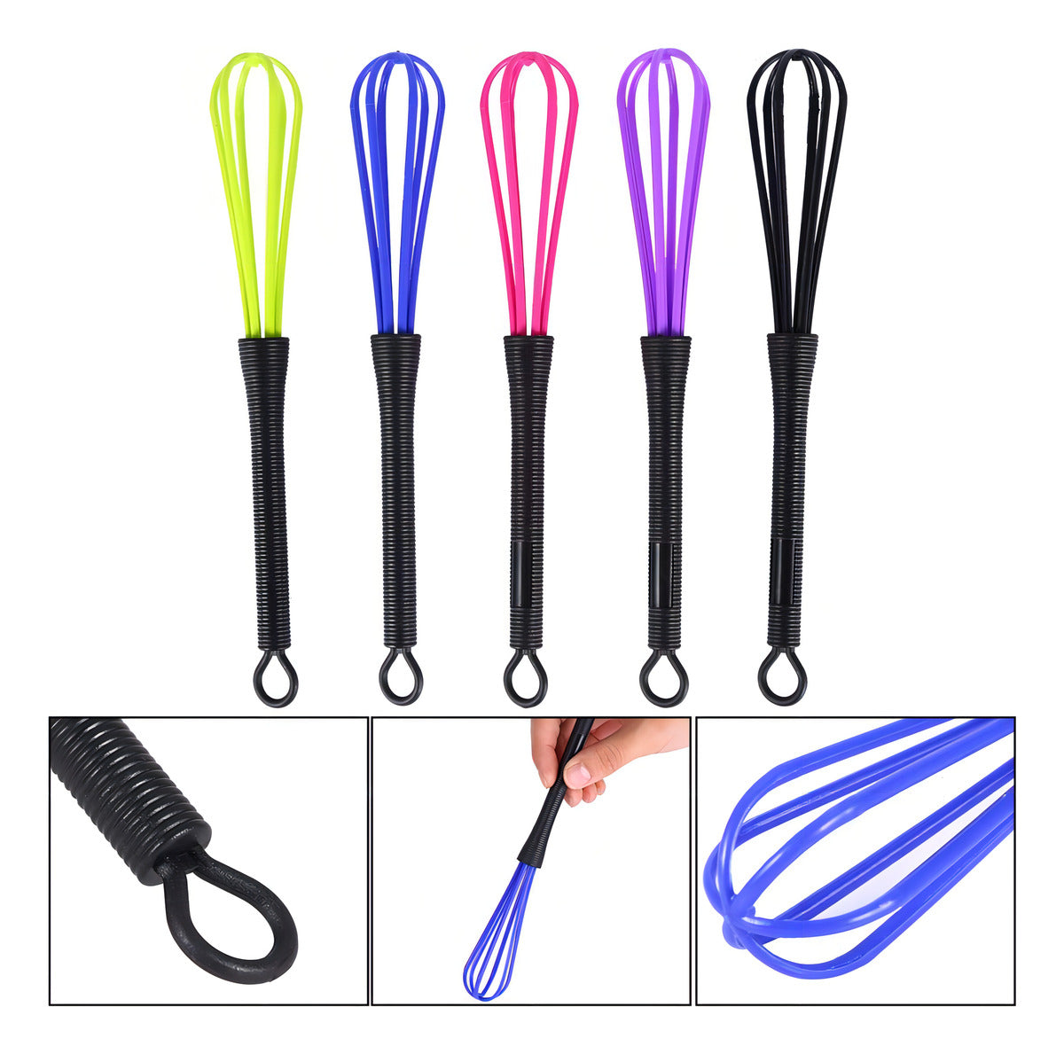 Peluquería: Batidor O Mezclador De Tintura (12 Unidaes) Color Variados