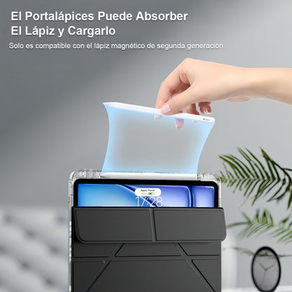 Carcasa Funda Cover Para iPad 7ma iPad 8va iPad 9na 10.2 Color Negro