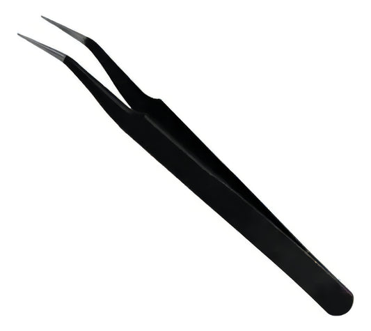 Pinza Curva Profesional Para Pestañas Negro