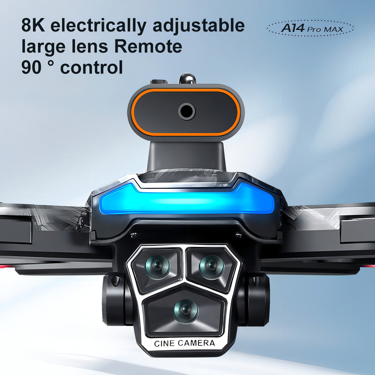 Drone Cámara Anti-obstáculos Inteligente Control De Pantalla Color Negro