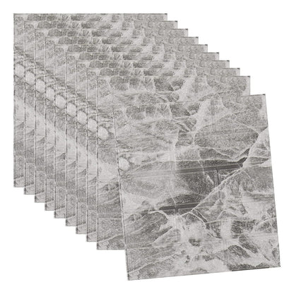 Pegatina De Pared Decorativa 3d10pcs Mármol Ladrillo Veteado