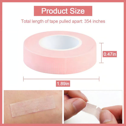 Cinta Micropore Para Extensiones De Pestañas 2 Unidades Blanco