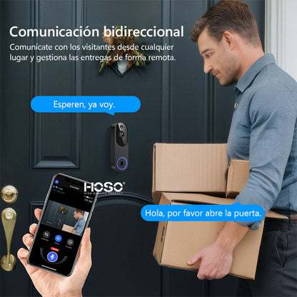 Timbre con Camara AI HOSO 1080p