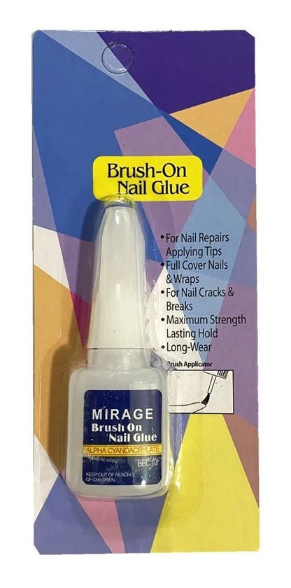 Pegamento Brush-onls Nail Glue Con Cepillo Para Uñas Postizas 10ml