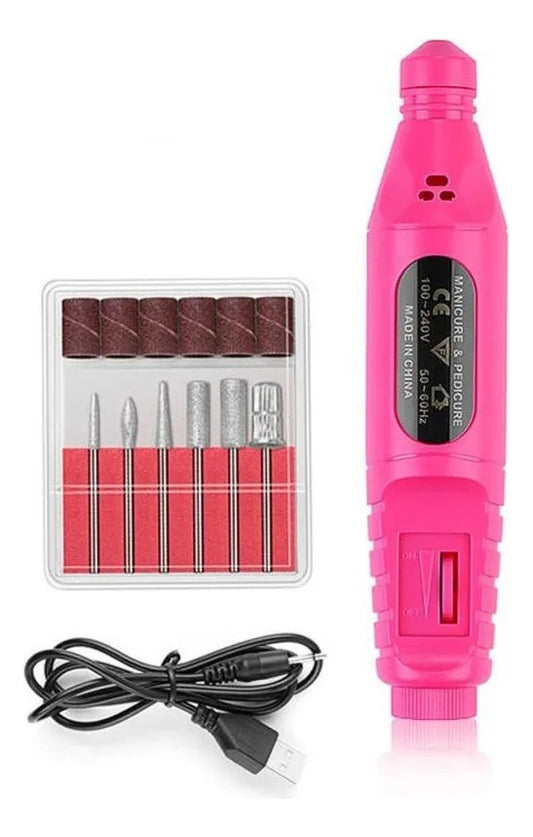 Kit Manicure Torno Manicure Torno De Uñas Limas Manicure
