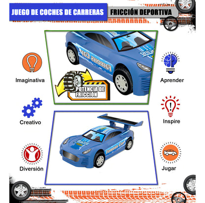 Auto Juguete De Energía Solar Educativo Robot De Niños Color Azul Acero Personaje Azul
