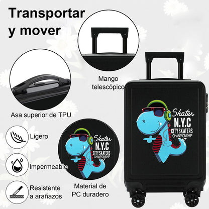 Maletas De Cabina De Viaje Chica Varios Colores  4 Ruedas