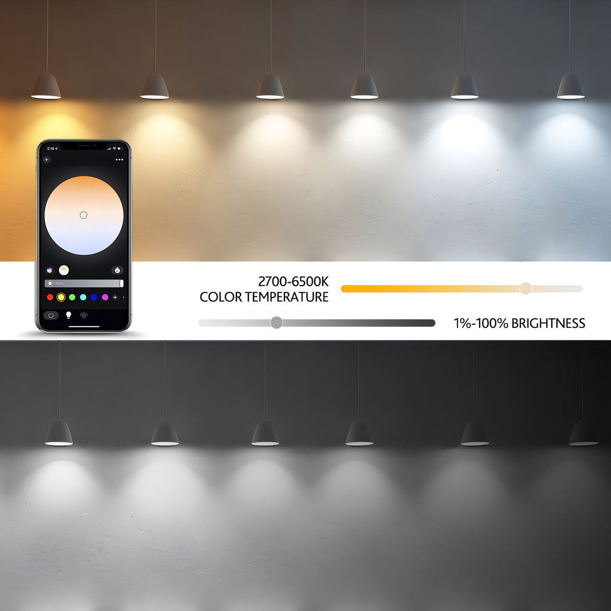 Ampolleta LED Inteligente WiFi RGB - Compatible con Alexa/Google