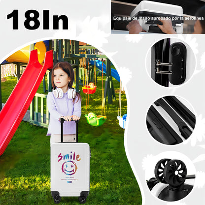 Mochila Maleta De Pollito Para Niños - Colores Variados Color Blanco Smile