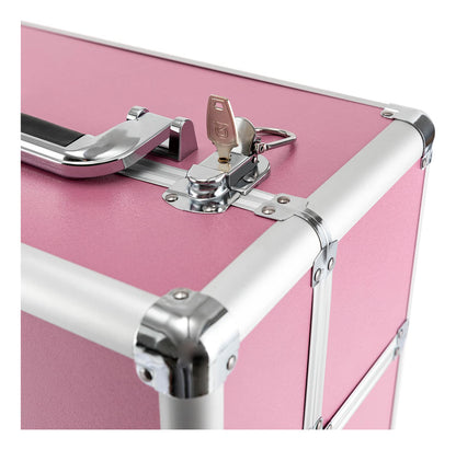 Maleta De Maquillaje Con Ruedas Caja Almacenaje Multiuso