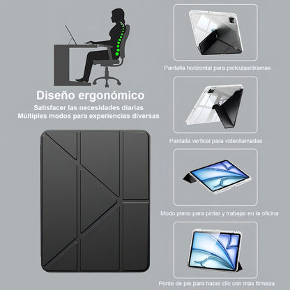 Carcasa Funda Cover Para iPad 7ma iPad 8va iPad 9na 10.2 Color Negro