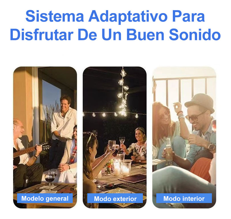 Audífono Para Sordos Recargable Internos Tercera Edad Color Negro