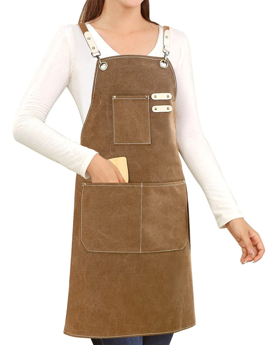 Pechera Delantal Mezclilla Parilla Hornada Peluquero Barista