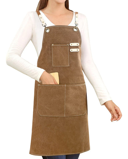 Pechera Delantal Mezclilla Parilla Hornada Peluquero Barista