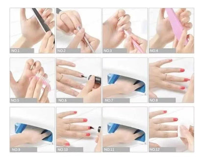 Tips 500 Unidades. Uñas Acrilicas, Gel, Manicure Profesional