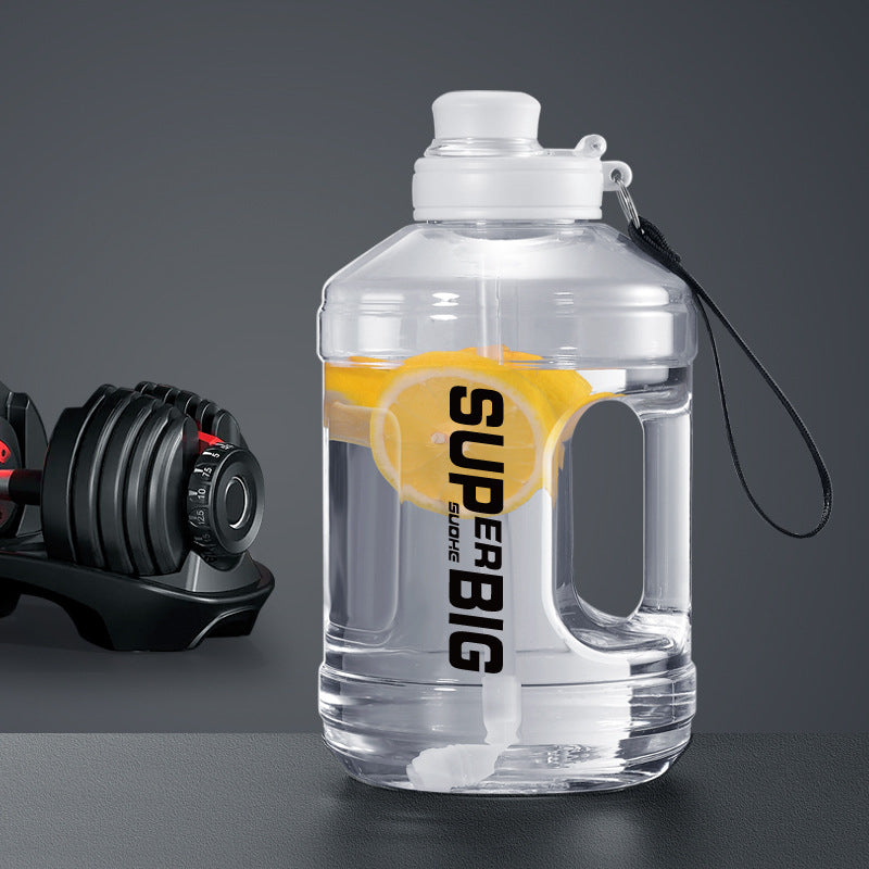 Botella De Agua Deportiva Motivacional Gran Capacidad 1.6l