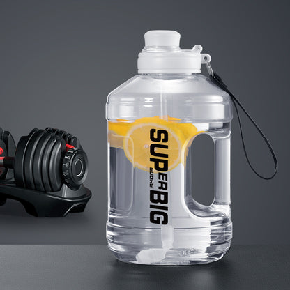 Botella De Agua Deportiva Motivacional Gran Capacidad 1.6l