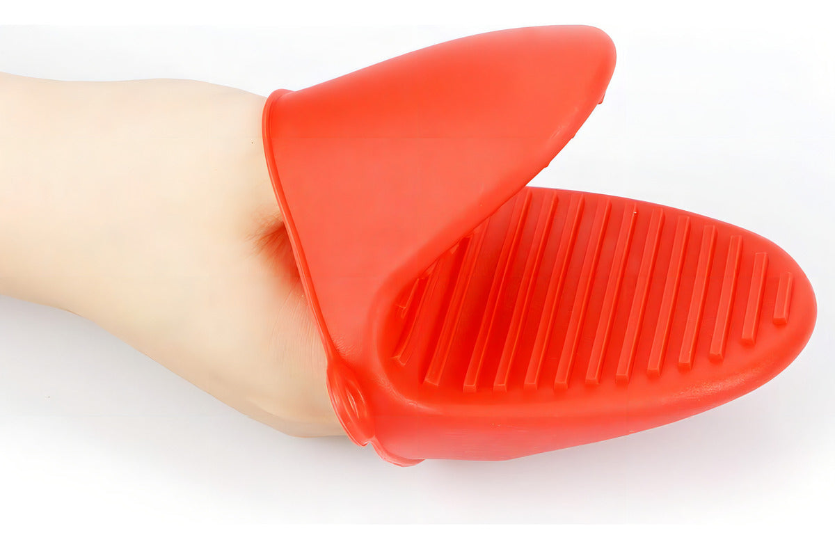 Guantes De Cocina Silicona Resistentes Al Calor 200°c Antideslizantes