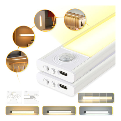 Pack 2 Luces LED con Sensor HOSO