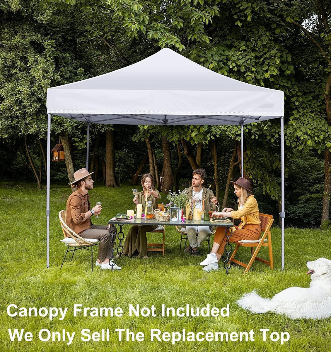 Carpa Lona Repuesto Toldo 3x3 Impermeable
