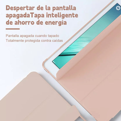 Funda iPad 7/8/9 10.2" Silicona con Portalápices - 5 Colores