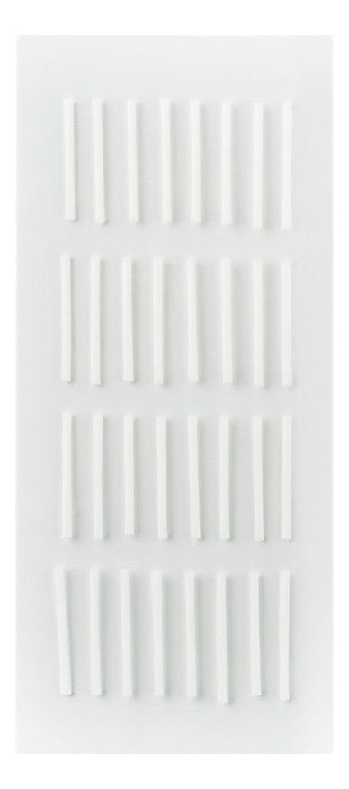 Bigudies Papel Para Ondulación Pestañas Permanente S,m,l,xl Blanco