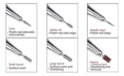 Torno Hoso Torno Manicure Color Rosa Pálido -