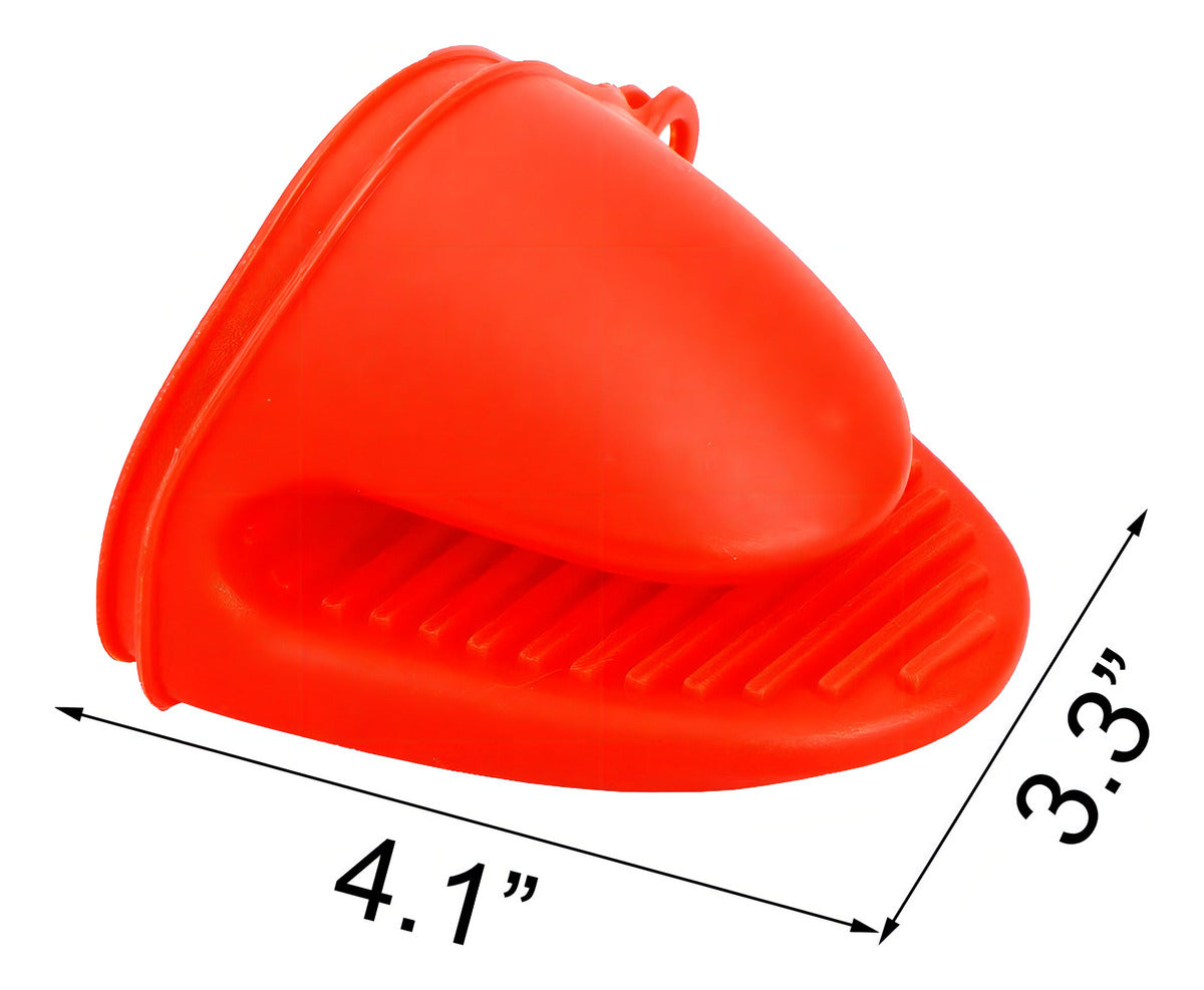 Guantes De Cocina Silicona Resistentes Al Calor 200°c Antideslizantes