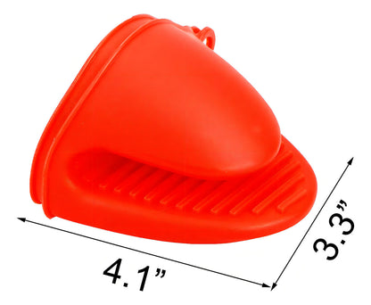Guantes De Cocina Silicona Resistentes Al Calor 200°c Antideslizantes