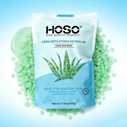 500g Cera Depilatoria Elástica Natural Película
