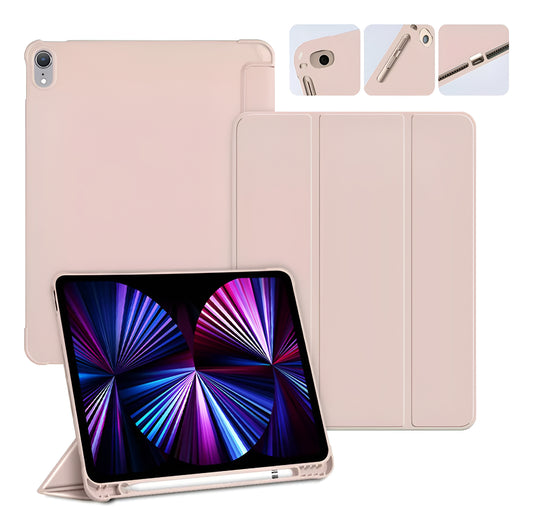Funda iPad 7/8/9 10.2" Silicona con Portalápices - 5 Colores