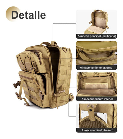 Banano Táctico Militar Para Hombre Con Portabotellas Militar