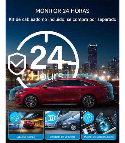 Dashcam 4 Cámaras Visión Nocturna - Seguridad Total para tu Auto
