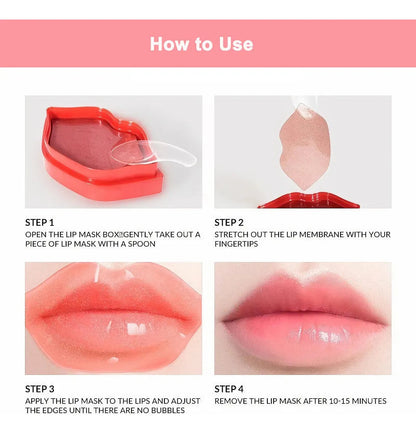 Mascarilla Labial Hidratante Mond'sub Colágeno Aloe Vera Pack 22 Todo Tipo De Piel