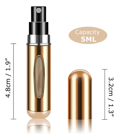 Botella Recargable Perfume Atomizador Portátil 5ml La Rose