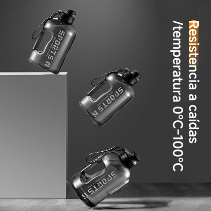 Botella De Agua Deportiva Motivacional Gran Capacidad 1.6l