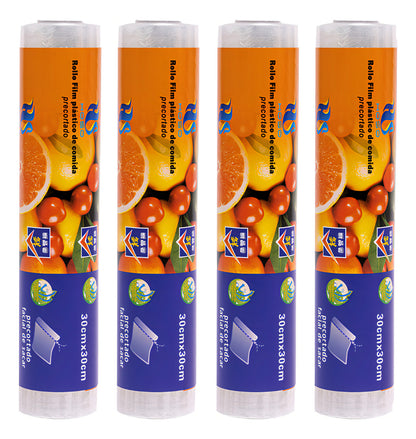 Papel Alusa Film Plastico Transparente Cocina 500m X 30cm
